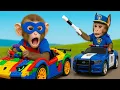 Download Lagu Monkey KoKo Accepts The Challenge To Escape From Prison With A Super Lego Car! | MONKEY KOKO