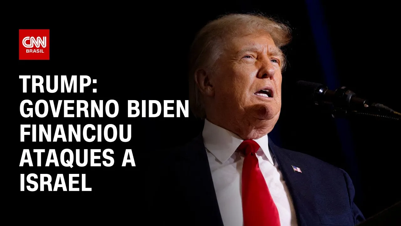 Trump: Governo Biden financiou ataques a Israel | AGORA CNN