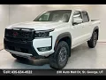 2026 Nissan Frontier PRO-4X UT St George Mesquite Cedar City Hurricane Kanab