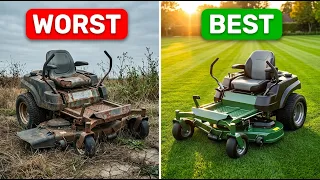 5 WORST And 5 BEST Zero-Turn Mower Brands You Can Buy