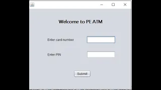 ATM mini project in JAVA INFORMATION TECHNOLOGY CLASS-12 IT 802 Term 2