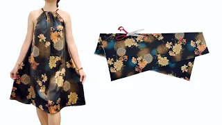 🏝️Only 1.1 meter of fabric 💕 Very easy Cut in 5 minutes and Sew only 10 minutes