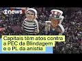 Download Lagu Capitais têm atos contra PEC da Blindagem e PL da anistia