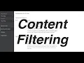 HOW to configure Content Filtering in a Cisco Meraki Appliance MX using the Meraki Dashboard