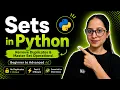 Python Sets Tutorial for Beginners to Advanced Complete Guide with Examples