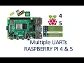 How to Enable Multiple UARTs on RASPBERRY PI 4 5