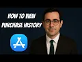 How to View App Store Purchase History on iPhone 2025 Guide