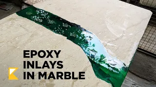 Download Epoxy Marble table with Inlays MP3