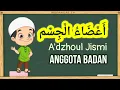 BELAJAR BAHASA ARAB NAMA-NAMA ANGGOTA TUBUH MANUSIA || اعضاء الجسم || MUFRADAT TV