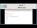 Java 1 Welcome