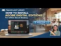 How to Install Adobe Digital Editions for Offline Reading
