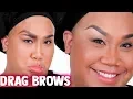 HOW TO GET DRAG QUEEN BROWS PatrickStarrr