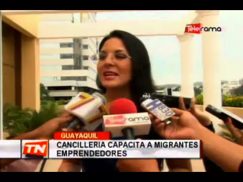 Cancillería capacita a migrantes emprendedores