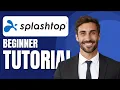 Splashtop Tutorial Remote Access Support Software Setup Demo