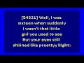 Download Lagu Taylor Swift – Mary's Song (karaoke)