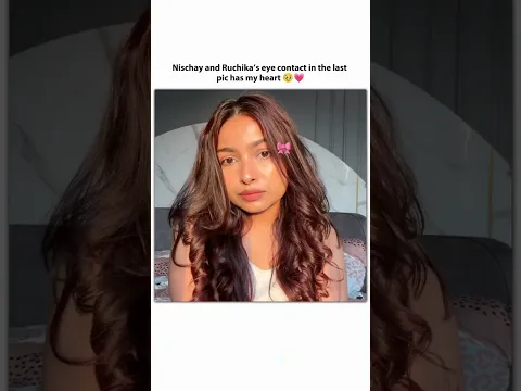 That Nischay-Ruchika eye contact 😭🧿 #ruchikarathore #shortsfeed @triggeredinsaan