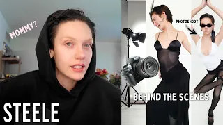 honest chat about motherhood + shooting STEELE solo | Weekly Vlog Ep. 6