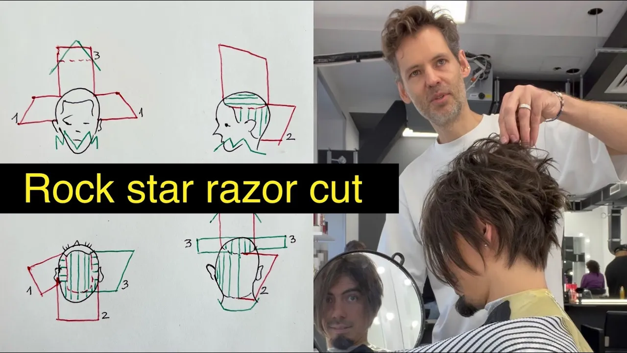 Rockstar Popular Mens Haircut by Sergey Zaroslov