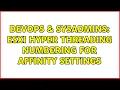 DevOps SysAdmins ESXi hyper threading numbering for affinity settings