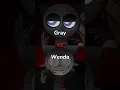 Gray Vs Wenda Remastered #sprunki #animation #edit #gray #wenda