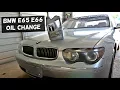 BMW E65 E66 745i 745Li Oil Change