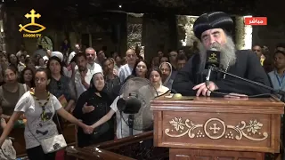 نهضة صوم السيدة العذراء من دير العذراء مريم بجبل درنكة أسيوط 