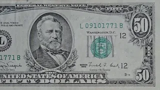 I found a 50 from 1990 also a 1996 in this