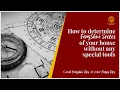 How to determine the FengShui sector without special tools