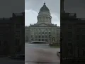 Flood Advisory issued as heavy rain hits Utah State Capitol downtown Salt Lake