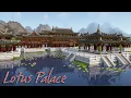 Lotus Palace Chinese Palace in a Lake Minecraft Timelapse