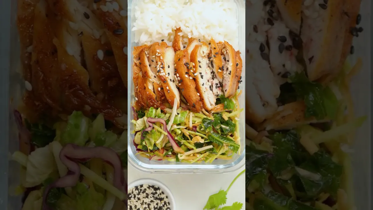 Back to School Meal Prep   Korean Chicken #recipes #shorts