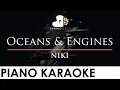 Download Lagu NIKI - Oceans \u0026 Engines - Piano Karaoke Instrumental Cover with Lyrics