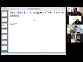 2 Review Functions Function Notation