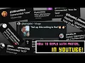 HOW TO USE PHOTO REPLYS IN YOUTUBE THEY PATCHED IT