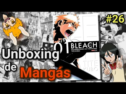Unboxing de Mangs 26 Bleach Remix 1