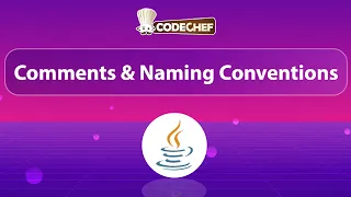 Java Comments Naming Conventions Explained Java for Beginners