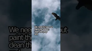 Heading North, But First, Sailboat Needs a Bottom Job #sailboats #sailboat #sailingadventures