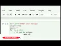 Python Program to remove duplicate characters in String DrSridevi