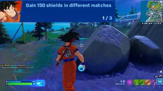 Gain 150 shields in different matches Fortnite