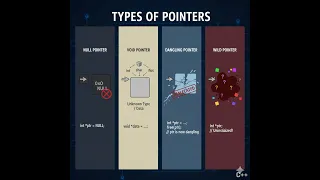 Types of Pointers in C Explained Void Null Dangling Wild