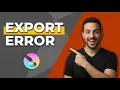 Krita Export Error Easy Fix Guide