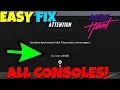 How To FIX Error Code 40010000 Need For Speed Heat FIXED ERROR CODE 40010000 NFS HEAT Im Sorry