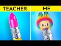 AMAZING IDEAS FOR SMART STUDENTS | Viral DIY School Crafts By 123 GO Like!