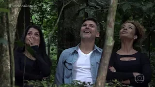 Patrícia França e Leonardo Vieira em reencontro emocionante