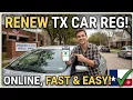 Renew Your Texas Car Registration Online in Minutes Full Guide