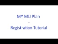 My MU Plan Registration Tutorial