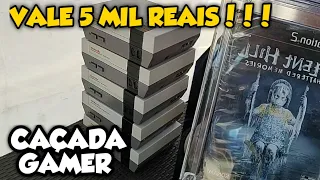 CAÇADA GAMER! PLAYSTATION 2, JOGO DE 5 MIL REAIS, PSP, GAME BOY NA FEIRA DO ROLO