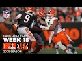 Cleveland Browns vs Cincinnati Bengals Game Highlights NFL 2025 Season Week 18