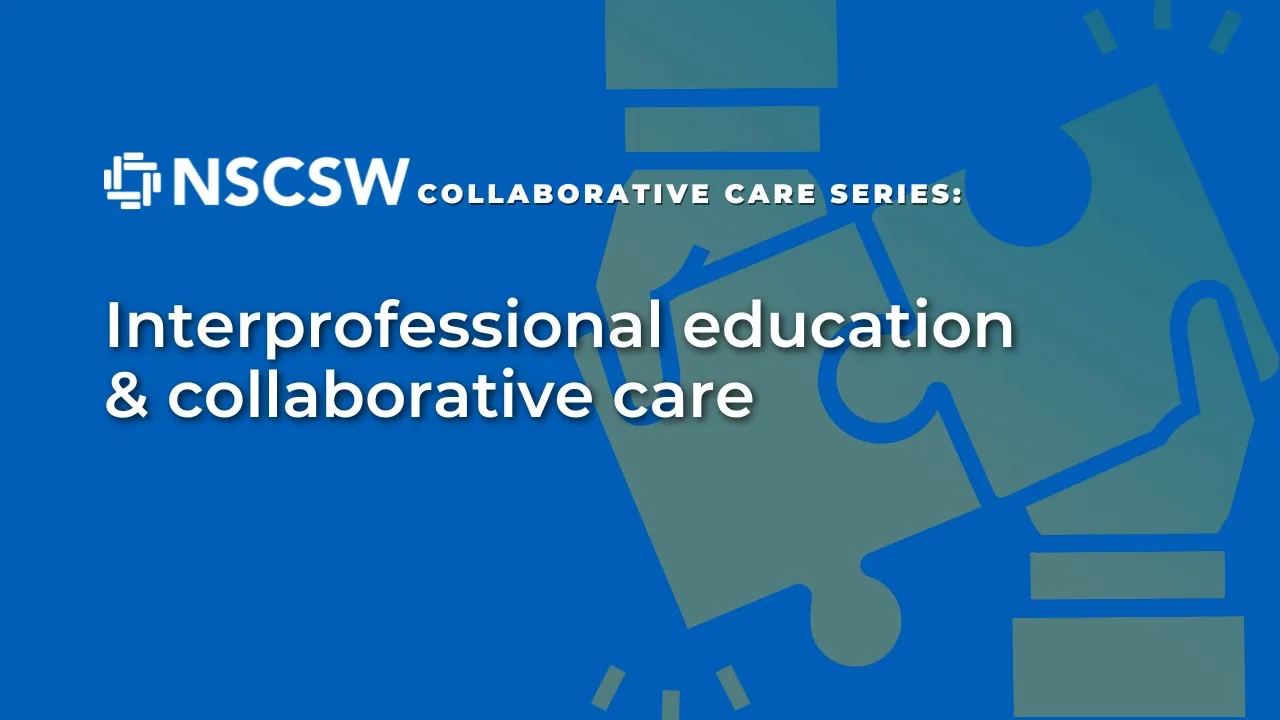 Panel: Interprofessional education & collaborative care