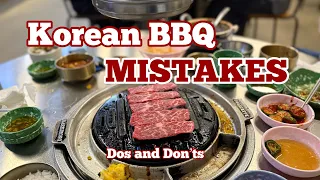 Korean BBQ Dos Don ts Essential Tips for the Best KBBQ Experience